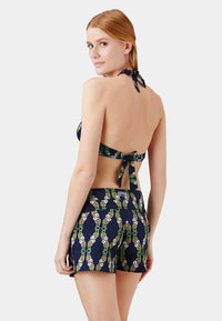 BLEU MARINE SHORTY FERISE FEMME