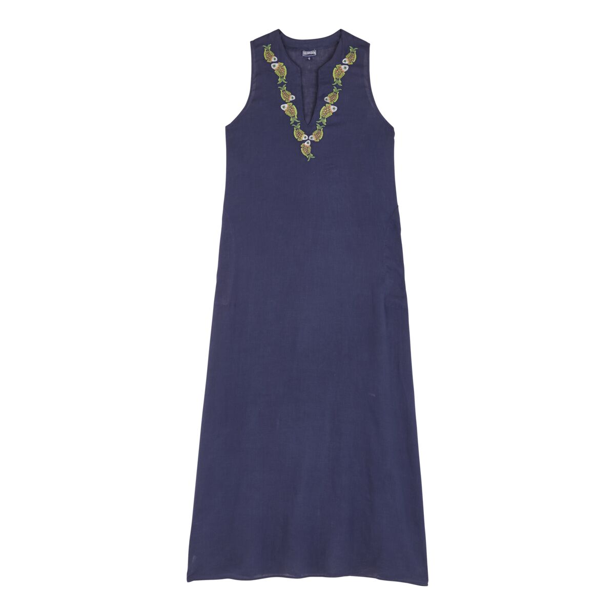 BLEU MARINE COVER-UP FEATHER FEMME