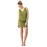 KAKI ROBE FILANTE FEMME