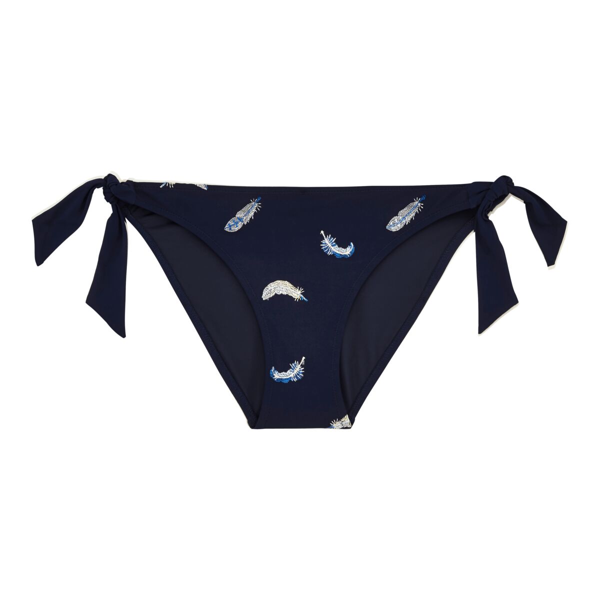 BLEU MARINE MAILLOT DE BAIN FLAMME FEMME