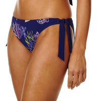BLEU NUIT MAILLOT DE BAIN FLAMME FEMME