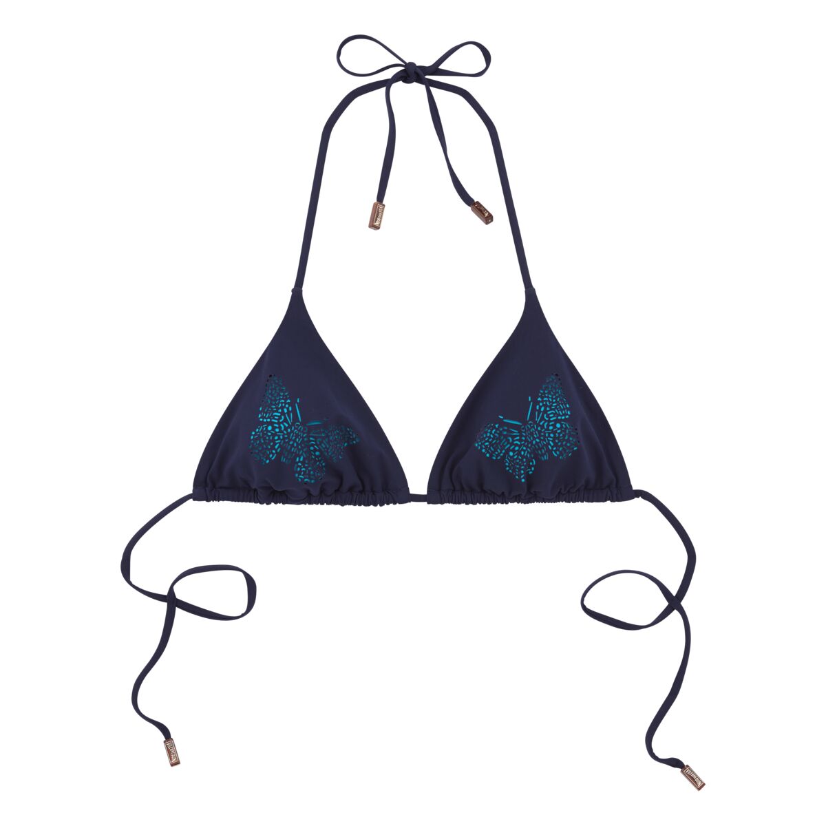 BLEU MARINE MAILLOT DE BAIN FLEUR FEMME