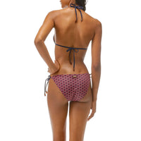 BLEU MARINE MAILLOT DE BAIN FLORE FEMME