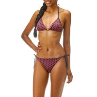BLEU MARINE MAILLOT DE BAIN FLORE FEMME