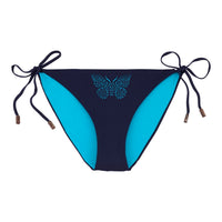 BLEU MARINE MAILLOT DE BAIN FLORE FEMME