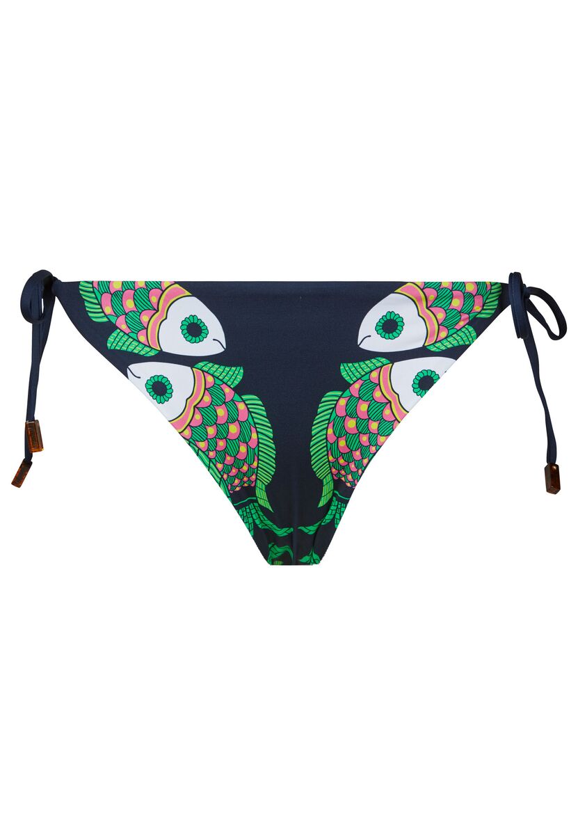 BLEU MARINE MAILLOT DE BAIN FLORE FEMME