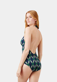 BLEU MARINE MAILLOT DE BAIN FAMOUS FEMME
