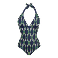 BLEU MARINE MAILLOT DE BAIN FAMOUS FEMME