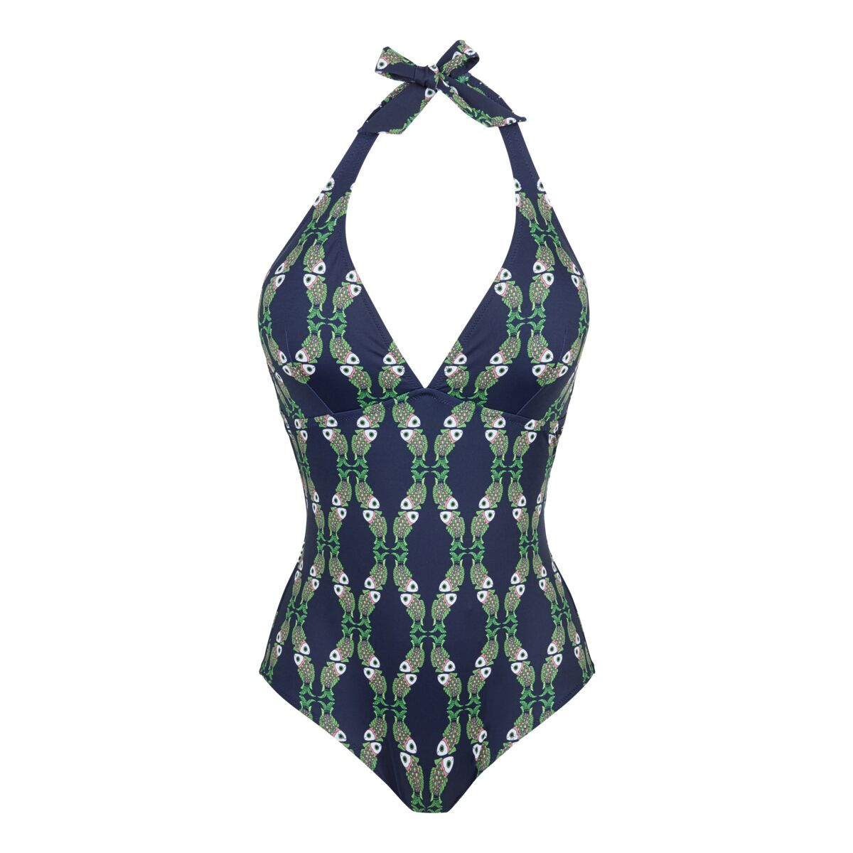 BLEU MARINE MAILLOT DE BAIN FAMOUS FEMME