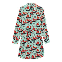 MENTHE ROBE CHEMISE FLORENCE FEMME