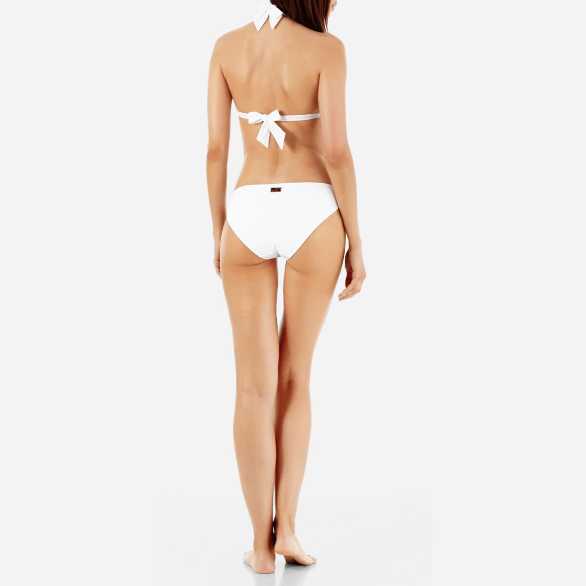 BLANC MAILLOT DE BAIN FINE FEMME