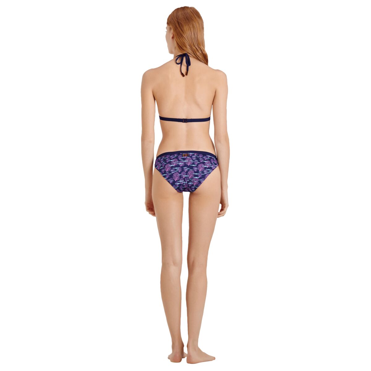 BLEU MARINE MAILLOT DE BAIN FINE FEMME