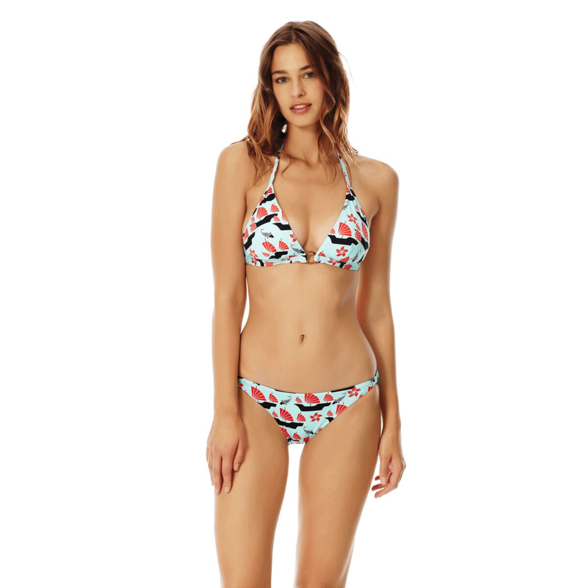 MENTHE MAILLOT DE BAIN FINE FEMME