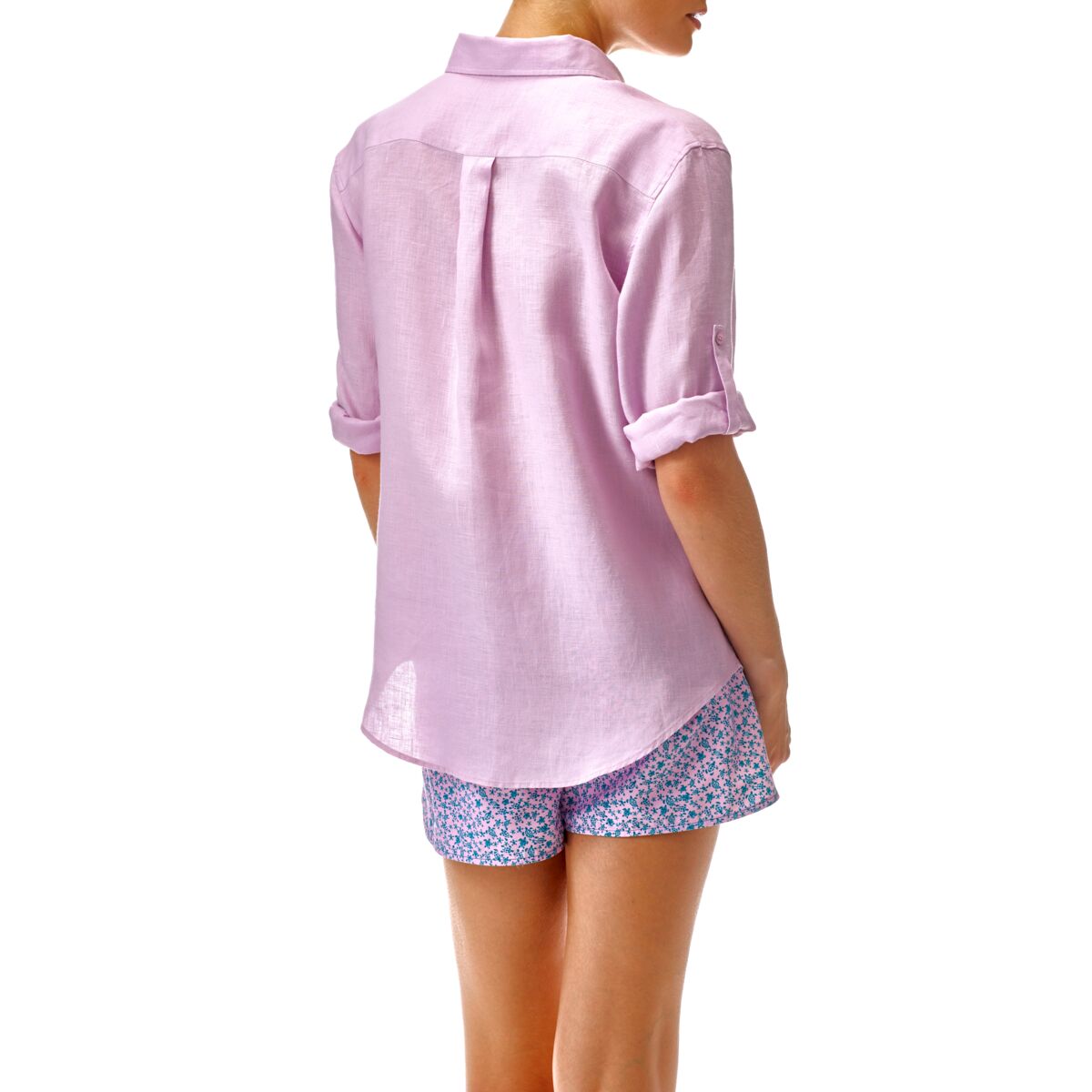 QUARTZ ROSE CHEMISE FONDANT FEMME