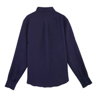 BLEU MARINE CHEMISE FONDANT FEMME