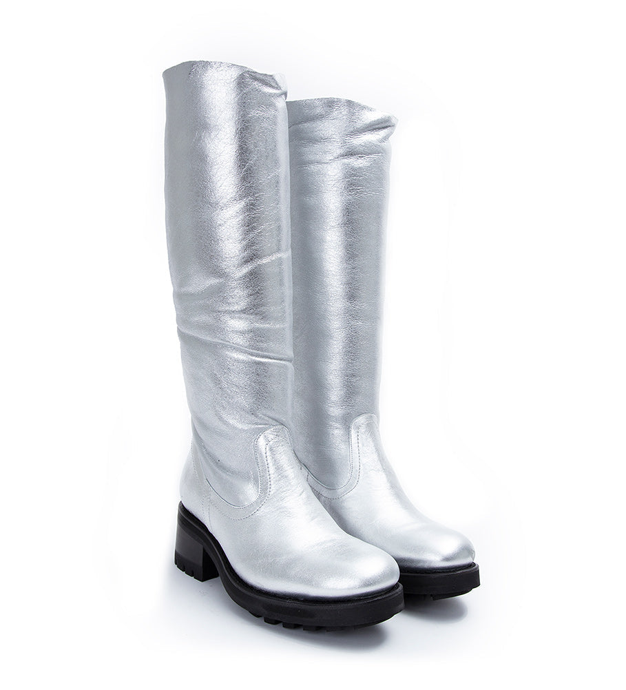 ARGENT BIKERS FREDDY 4 FUR BOTTE
