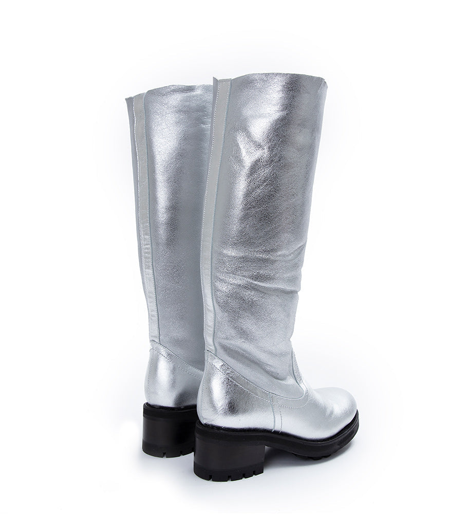 ARGENT BIKERS FREDDY 4 FUR BOTTE