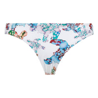 BLANC MAILLOT DE BAIN FRISE FEMME