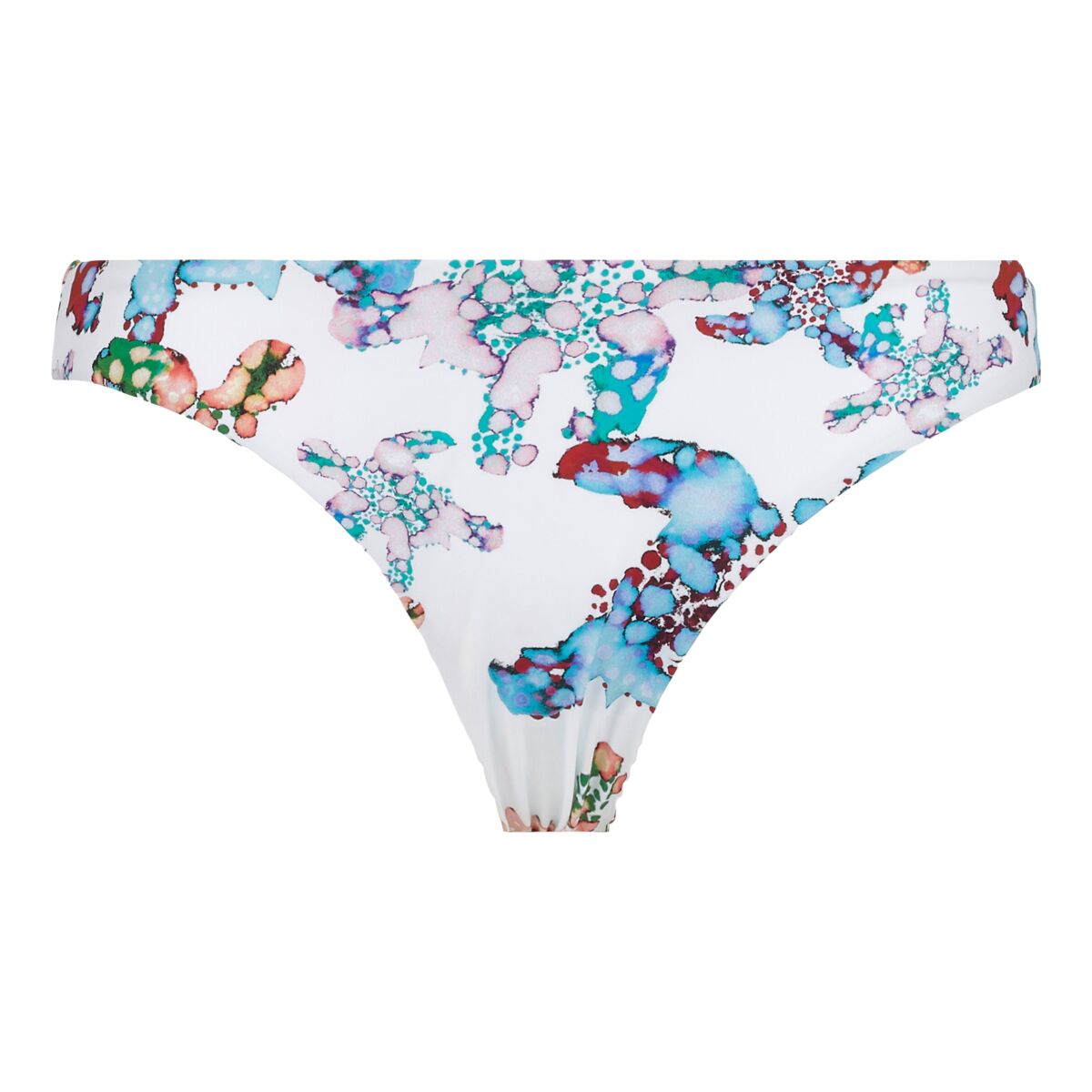 BLANC MAILLOT DE BAIN FRISE FEMME
