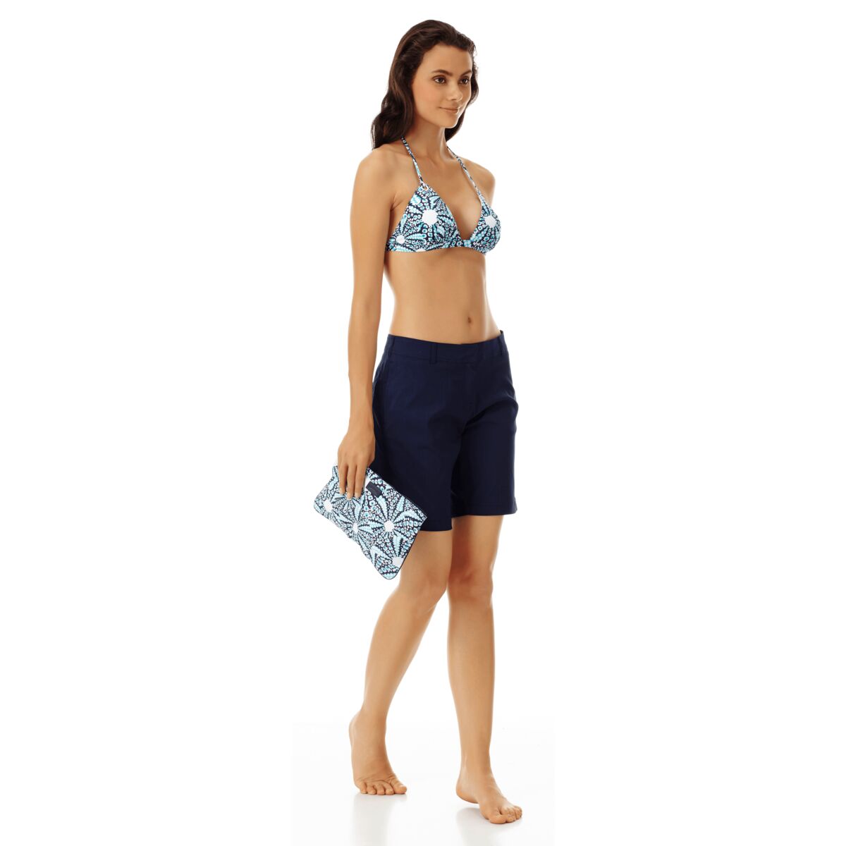 BLEU MARINE SHORTY FRANKA FEMME