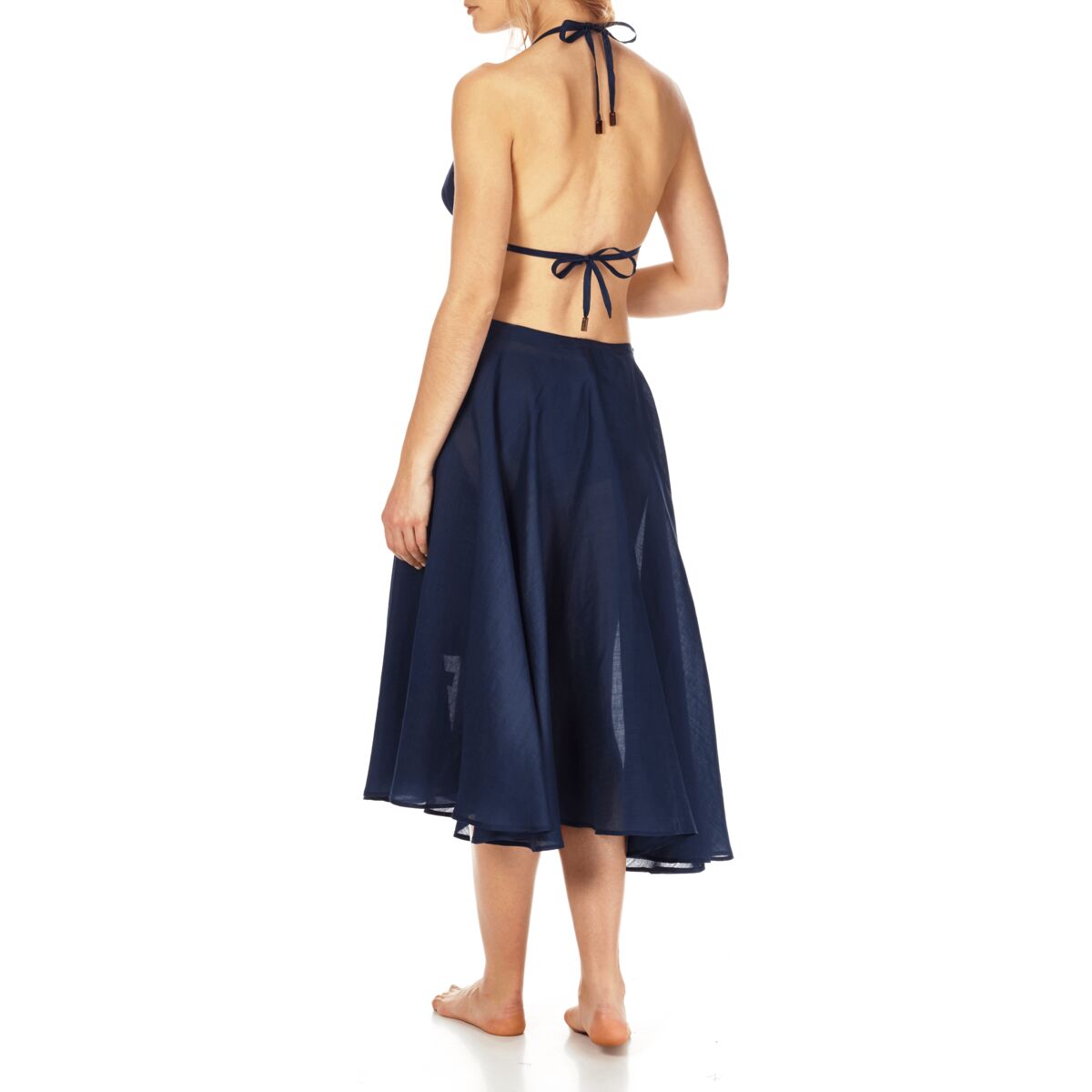 BLEU MARINE SOUTIEN GORGE FLEURAL FEMME
