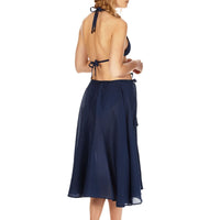 BLEU MARINE SOUTIEN GORGE FLEURAL FEMME