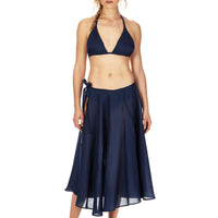BLEU MARINE SOUTIEN GORGE FLEURAL FEMME