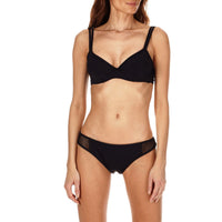 NOIR MAILLOT DE BAIN FAUSTE FEMME