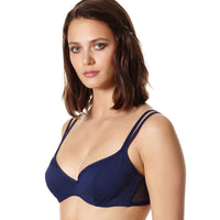 BLEU MARINE MAILLOT DE BAIN FAUSTE FEMME