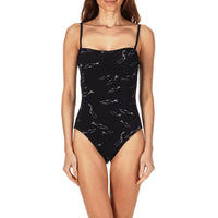 NOIR MAILLOT DE BAIN FACETTE FEMME
