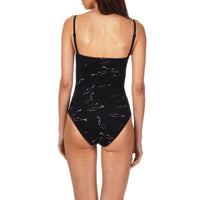 NOIR MAILLOT DE BAIN FACETTE FEMME