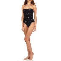 NOIR MAILLOT DE BAIN FACETTE FEMME