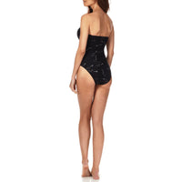 NOIR MAILLOT DE BAIN FACETTE FEMME