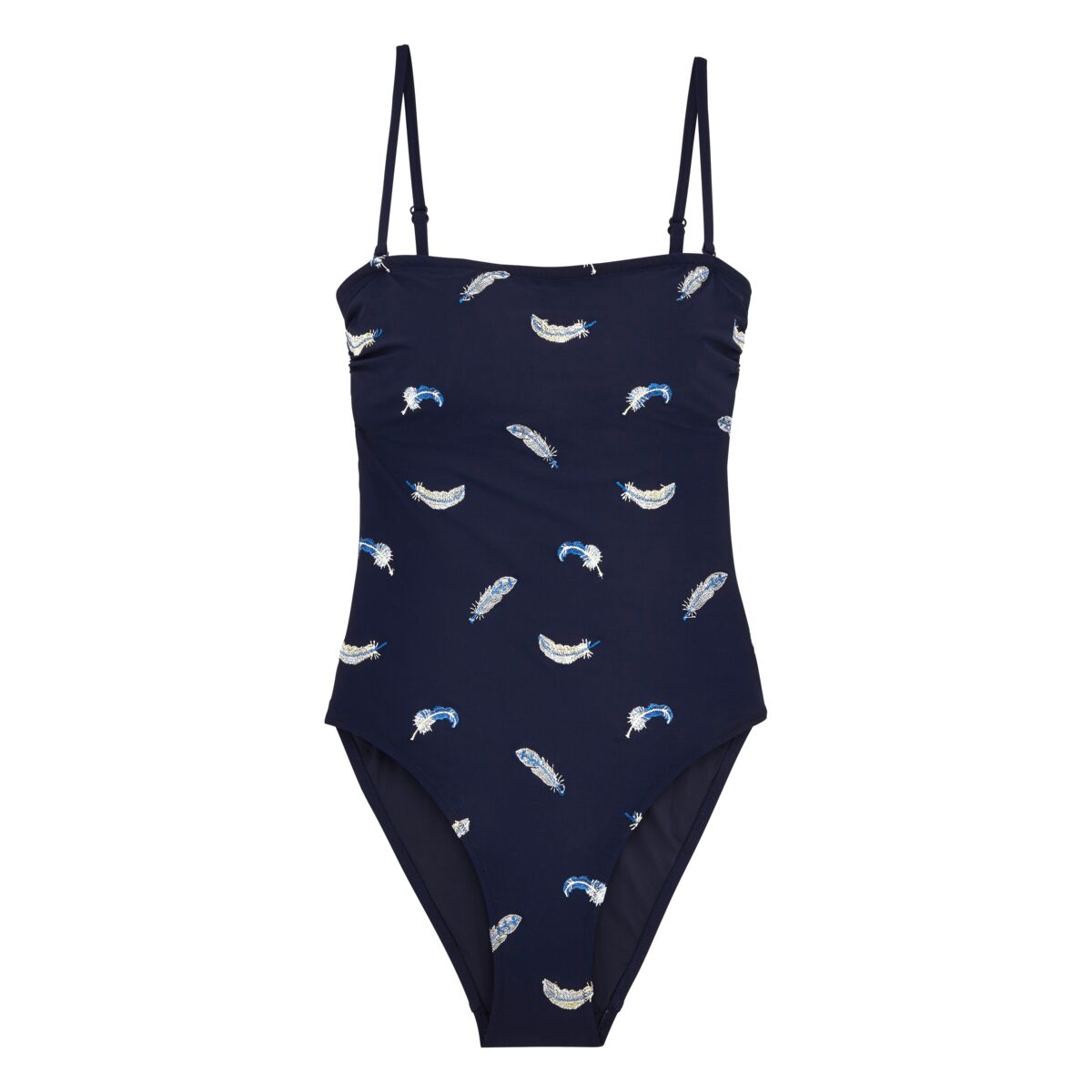 BLEU MARINE MAILLOT DE BAIN FACETTE FEMME