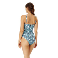 BLEU MARINE MAILLOT DE BAIN FACETTE FEMME