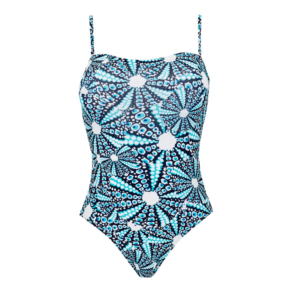 BLEU MARINE MAILLOT DE BAIN FACETTE FEMME