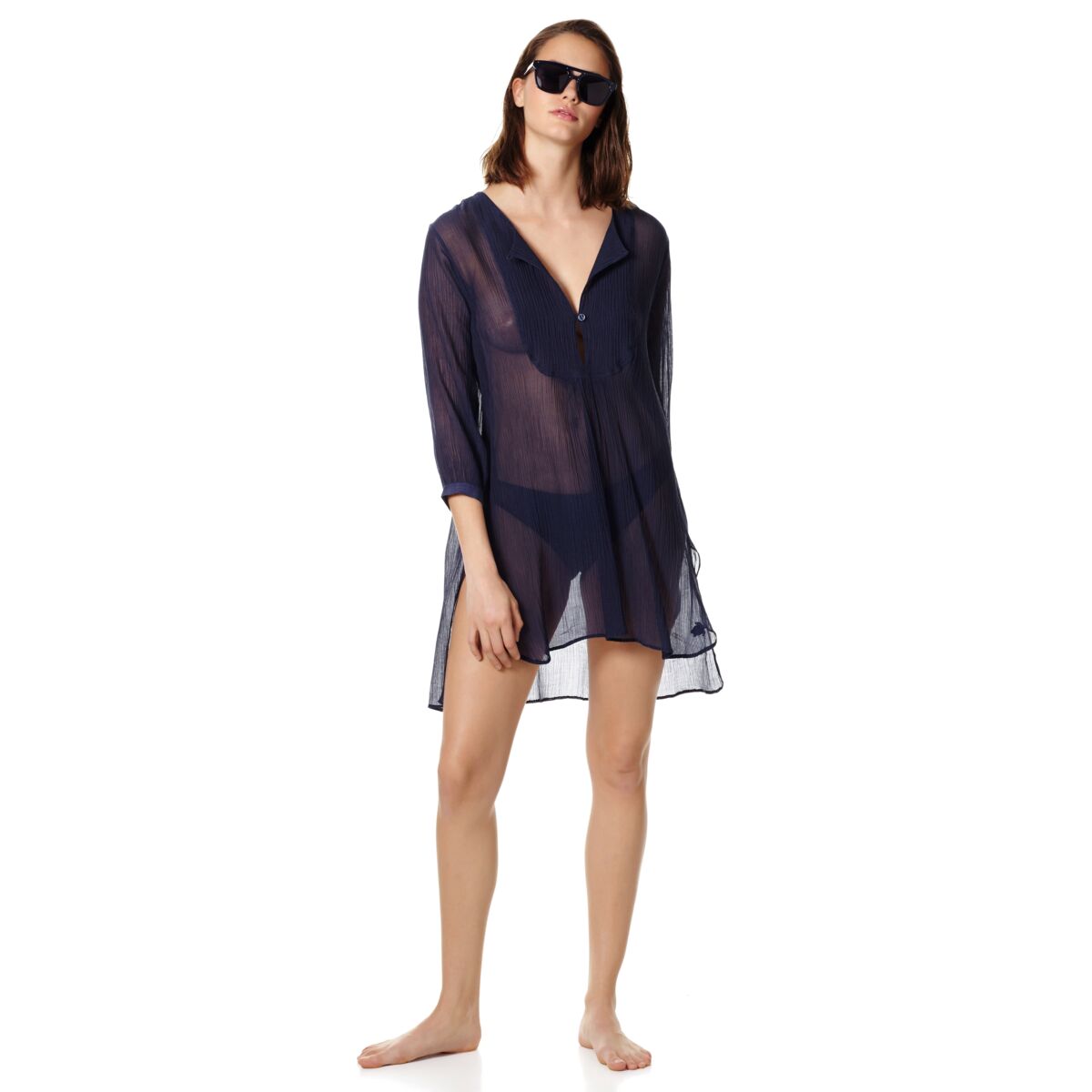 BLEU MARINE COVER-UP FITONIA FEMME