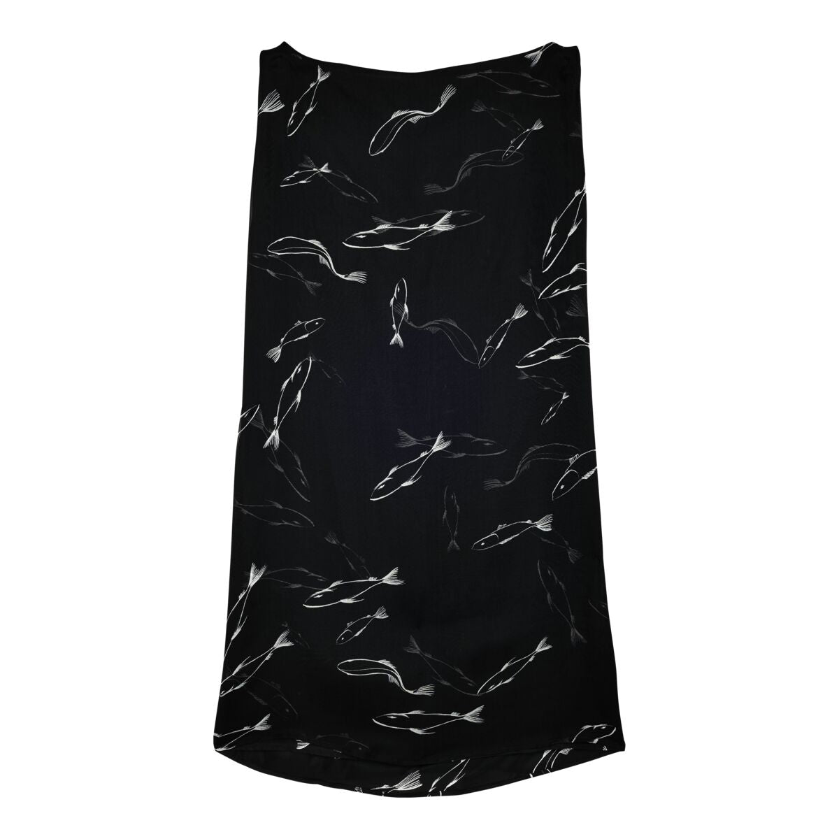 NOIR ROBE FUTURIST FEMME