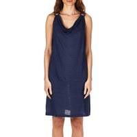 BLEU MARINE ROBE FUTUR FEMME