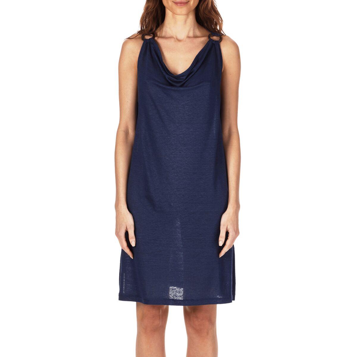 BLEU MARINE ROBE FUTUR FEMME