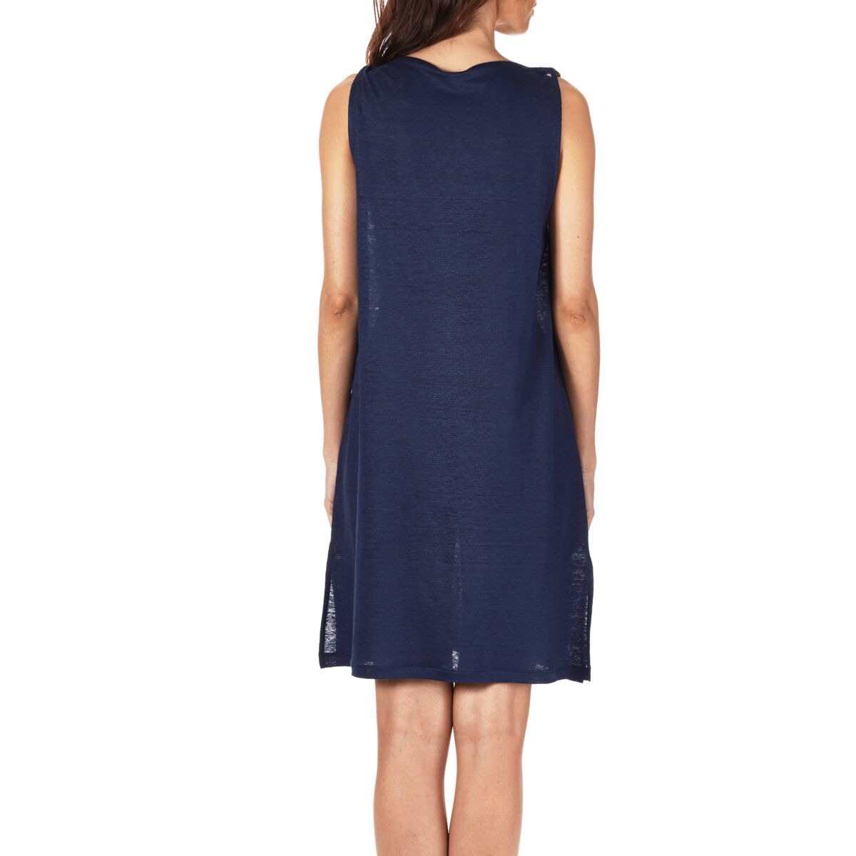 BLEU MARINE ROBE FUTUR FEMME