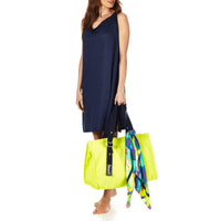 BLEU MARINE ROBE FUTUR FEMME