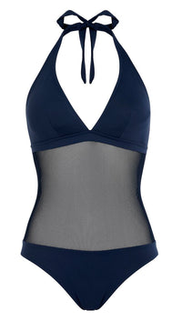 BLEU MARINE MAILLOT DE BAIN FAUVE FEMME