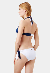 SAPHIR/BLANC MAILLOT DE BAIN FLOWERS FEMME