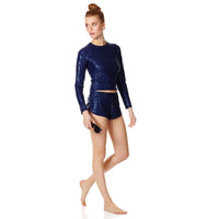 BLEU MARINE RASHGUARD FLYOUT FEMME