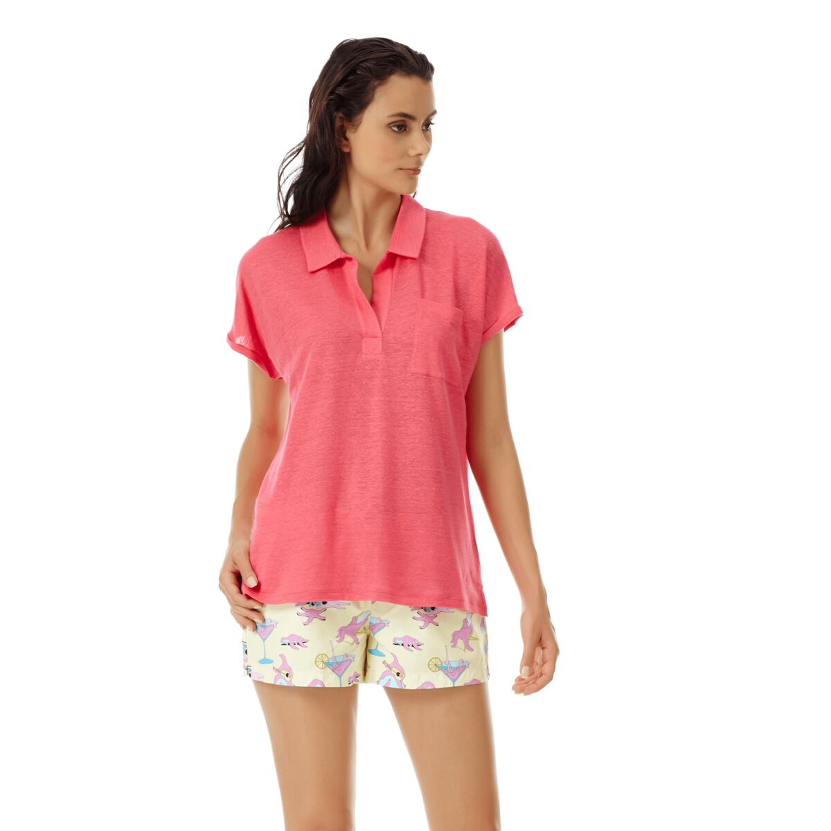 HIBISCUS POLO FYRAMI FEMME