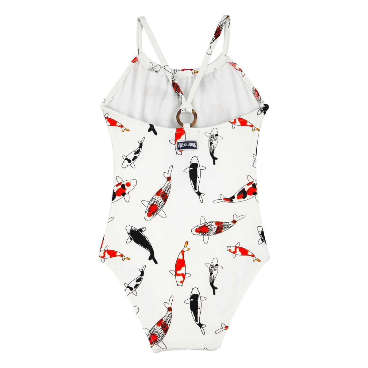 BLANC MAILLOT DE BAIN GAZETTE FEMME