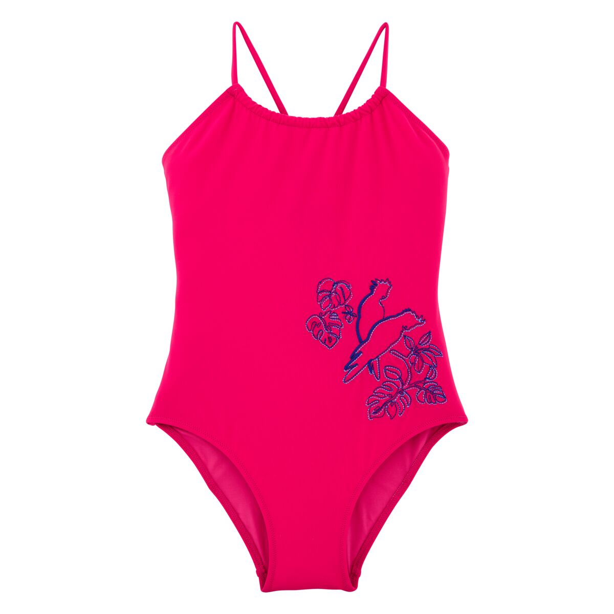 ROSE SHOCKING MAILLOT DE BAIN GAZETTE FEMME