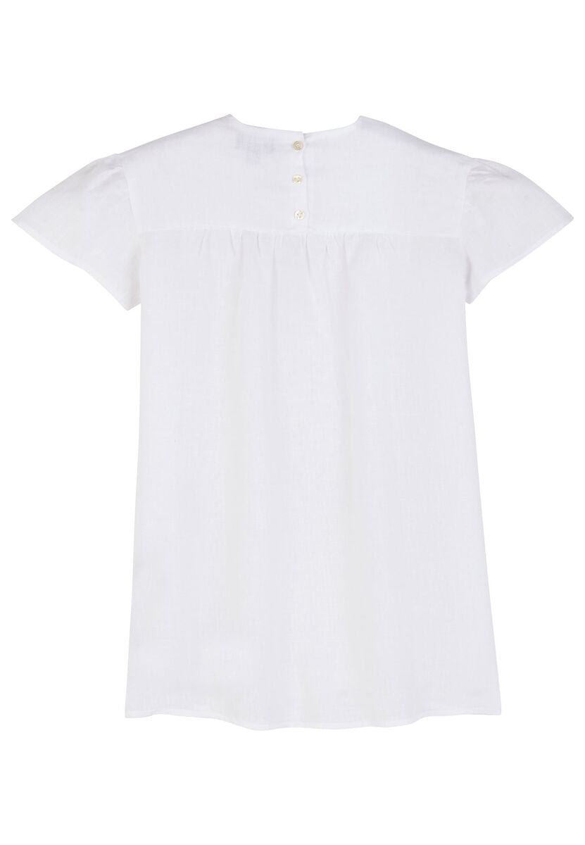 BLANC ROBE GALICE FEMME