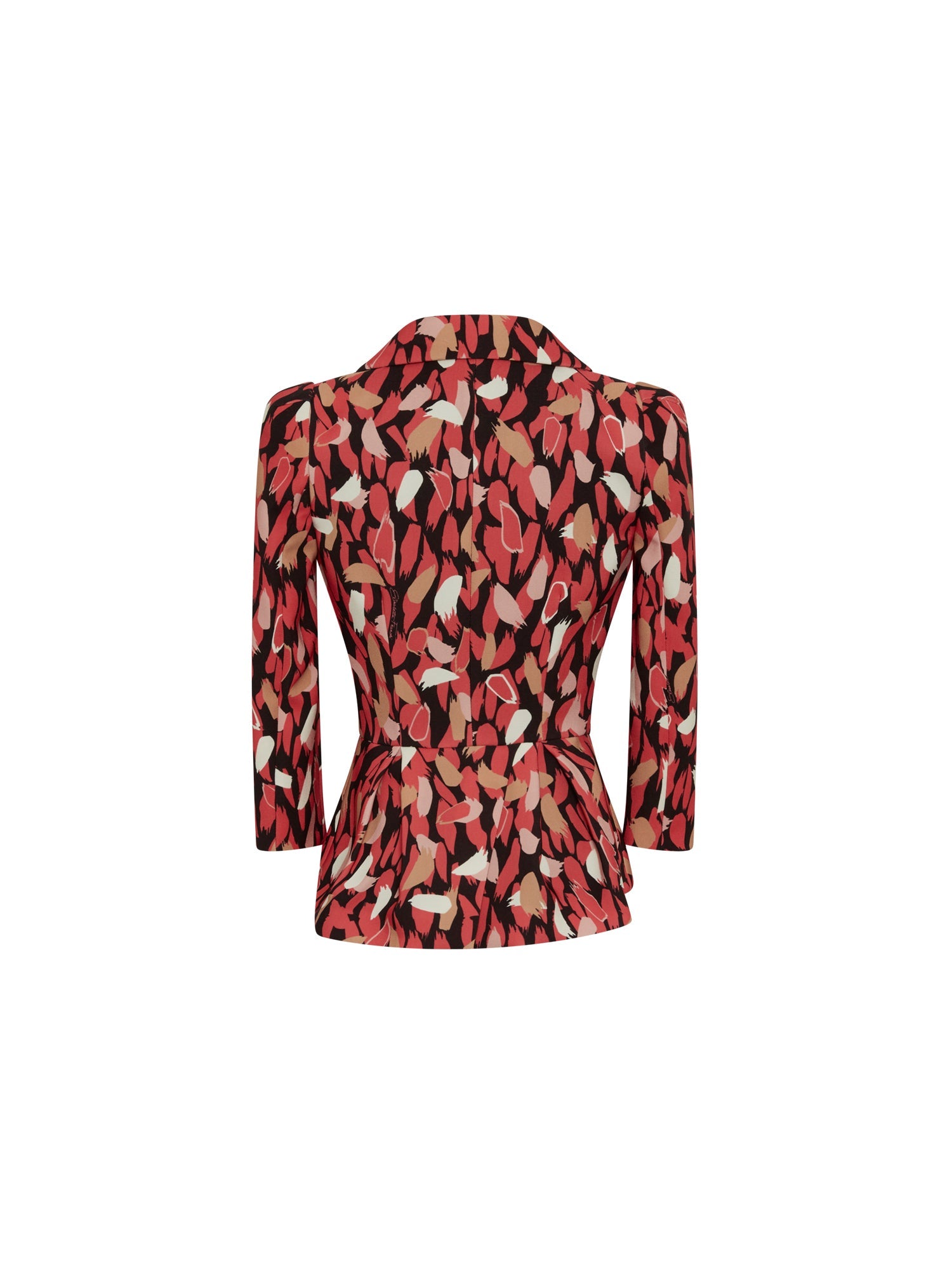 Blazer E.Franchi imprimé - Rouge